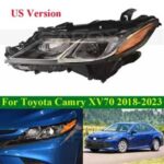 Toyota Camry 8th Gen XV70 Front Headlight & Turn Signal Lamp