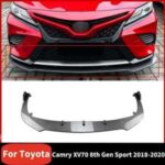 Toyota Camry XV70 8th Gen (2018-2020) Front Bumper Lip Splitter