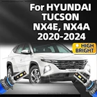 Hyundai Tucson L NX4 N-Line 2022–2025 waterproof trunk mat, cargo boot liner floor tray