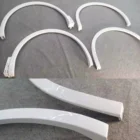 Body kit front and rear wheel eyebrows fender trim for Volkswagen Tiguan L R‑Line style car accessories