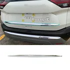 Chrome rear license plate lower trim ABS trunk garnish for Nissan X-Trail Rogue T33 2021–2025