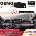 Dashboard cover pad for Volkswagen Tiguan MK3 R‑Line 2024–2026 interior protection accessory