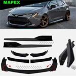 Front Bumper Lip Splitter & Side Skirts Kit - Toyota Corolla