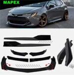 Front Bumper Lip Splitter & Side Skirts Kit - Toyota Corolla