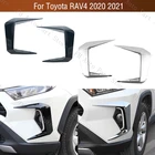 Front Fog Light Eyebrow Covers -Toyota RAV4 2020-2021