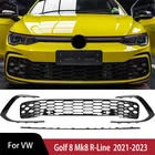 GTI-Style Front Bumper Grille for VW Golf 8 Mk8 R-Line