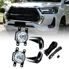 Toyota Hilux Pickup Ute 2020-2021 Front Bumper Halogen Fog Lights 2pcs