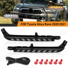 Toyota Hilux Revo 2020-2021 Dual Color LED DRL Daytime Running Lights with Turn Signals
