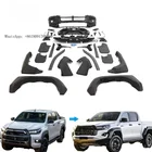 Toyota Hilux Revo GR 2021-2024 Facelift Front Bumper Guard Body Kit