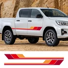 Toyota Hilux Revo Vigo Rocco SR5 Door Side Stripe Vinyl Decal Sticker Set