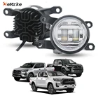 Toyota Hilux Revo VIII 2020-2025 LED Fog Lamp 30W DRL White and Yellow
