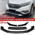 Front bumper lip spoiler for Honda CR V 2012 to 2016