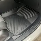 3D TPE car floor mats and trunk backrest pads for Honda CR-V 2023–2025, waterproof LHD set