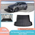 Hyundai Tucson L NX4 N-Line 2022–2025 waterproof trunk mat, cargo boot liner floor tray