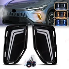 LED Daytime Running Lights (DRL) with Turn Signal Fog Lamps for Toyota Corolla Cross 2024–2025