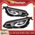 LED Headlights for Volkswagen Golf 8 (2021–2024)