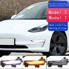 LED Streamer Fog Lamp Assembly for Tesla Model 3 & Y (2017–2021)