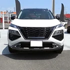 Nissan Rogue X-Trail T33 black round foglight bumper trim 2022–2023 protective decorative