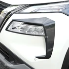 Nissan X-Trail Rogue T33 front fog light eyebrow covers ABS chrome trim protector 2021–2025