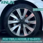 Protective Rim Cover Hubcaps for Tesla Model 3