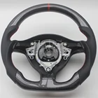 Replacement Real Carbon Fiber Steering Wheel with Leather for Volkswagen Golf 4 Mk4 GTI