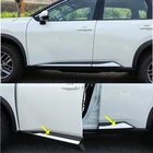 Stainless steel chrome side door scratch guard for Nissan X-Trail Rogue 2021–2023