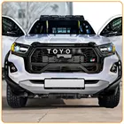2015-2025 Toyota Hilux Revo Rocco Roof LED Bar and Spoiler