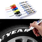 White Waterproof Car Tire & Wheel Paint Pen
