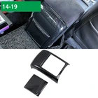 Carbon fiber water cup holder frame sticker for Subaru WRX 2022-2024