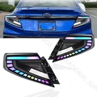 A set of RGB LED tail lights fro the SUBARU WRX