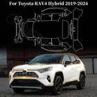 TPU Paint Protection Film for Toyota RAV4 Hybrid 2019-2024 clear PPF