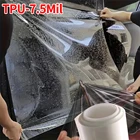 7.5 mil transparent TPU paint protection film with UV and anti-yellow protection