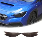 ABS smoked black headlight covers for Subaru WRX Levorg 2022-2025