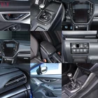 Carbon fiber center control and armrest frame cover for Subaru WRX 2022–2025