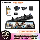 Triple Camera Dash Cam with Cabin Coverage, Voice Control, and 4K Ultra HD