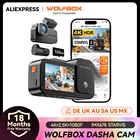 Triple Camera Dash Cam with NightShot and Full Vehicle Coverage