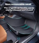 Custom-fit TPE floor mats for Audi A3 8Y – total waterproof coverage, zero pedal interference shown installed on an Audi A3