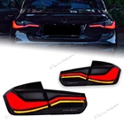 Sequential LED tail lights for BMW 3 Series F30 F35 F80 with startup animation and IP68 waterproofing