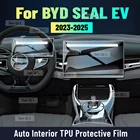 BYD Seal EV 2023 2025 interior TPU protective film center console dashboard kit
