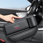 Black Audi A3 Seat Crevice Storage Box & Seat Gap Slot With Cup Holder Holder