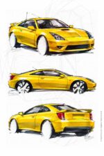 Toyota Celica 2005 Yellow